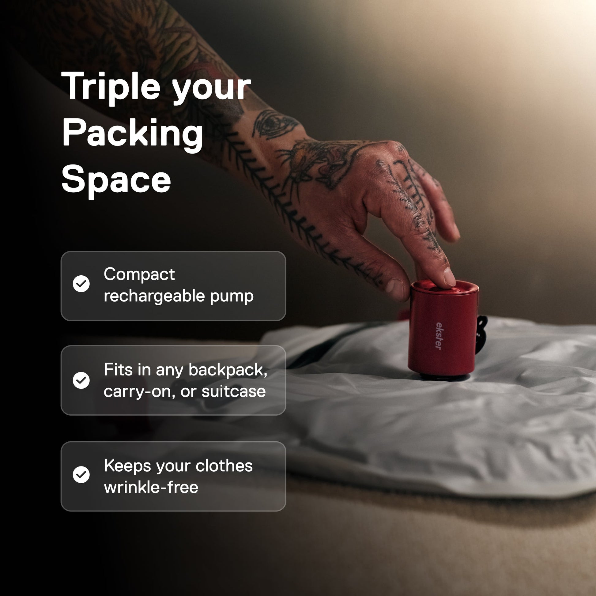 TravelPack™ Vacuum Kit Plus