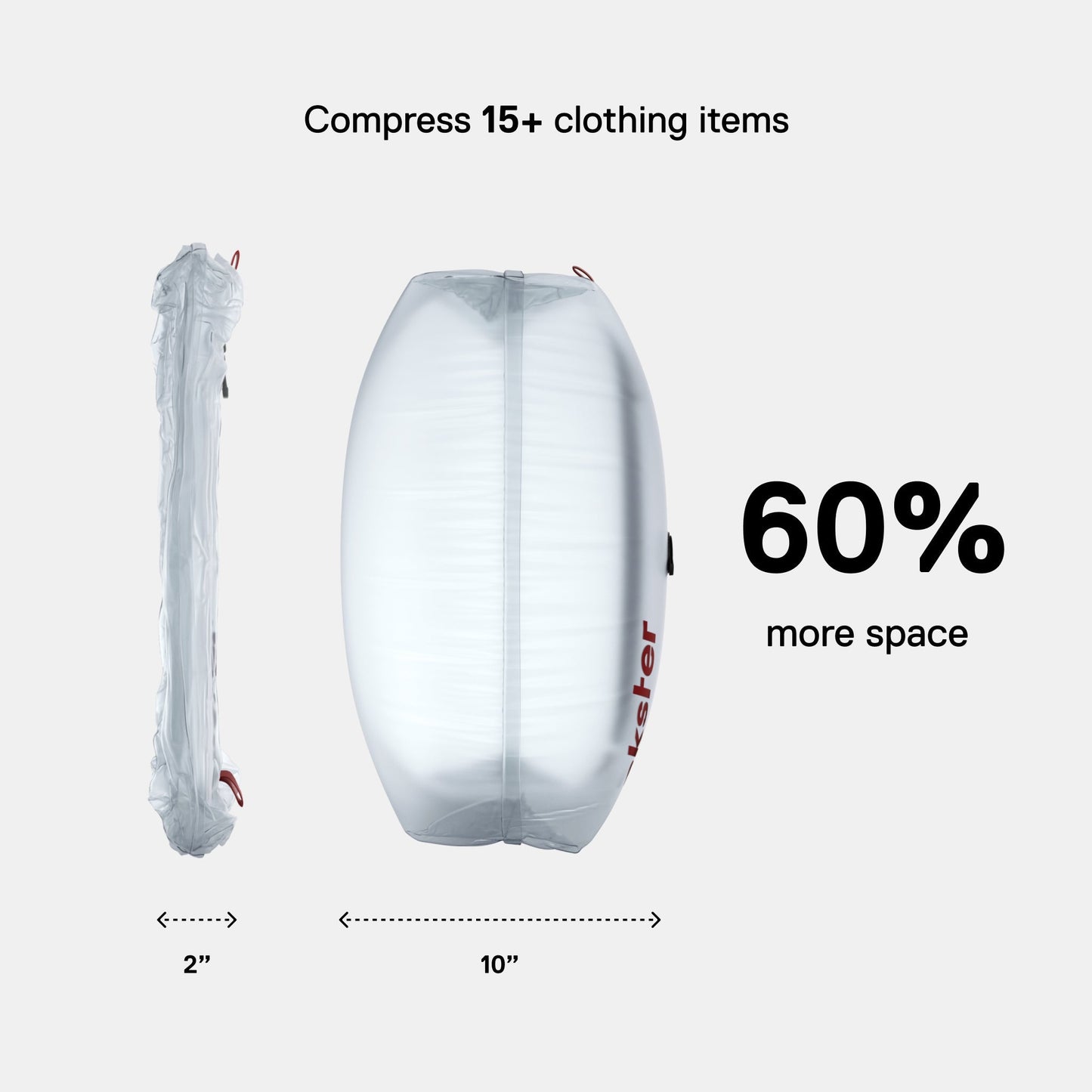 TravelPack™ Vacuum Bag Plus