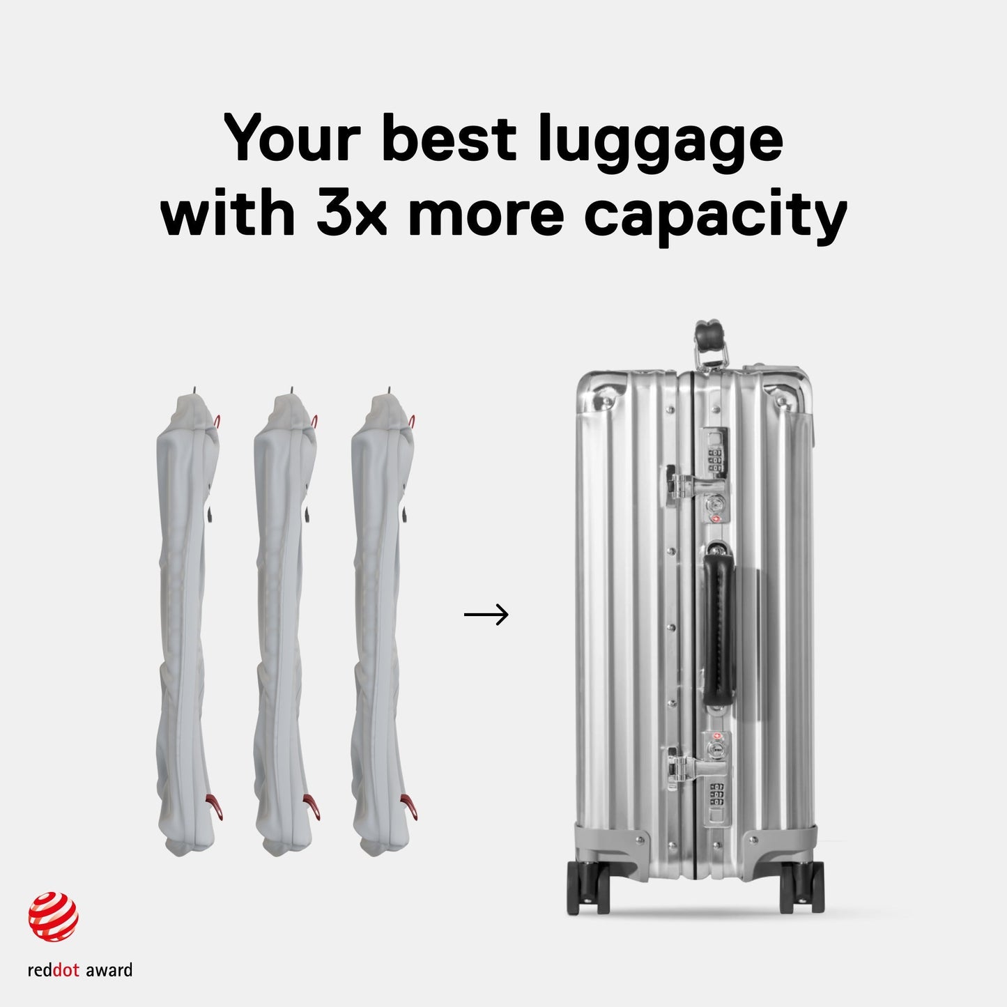 TravelPack™ Vacuum Bag Plus