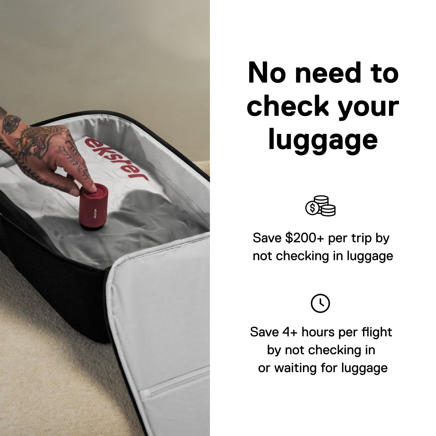 TravelPack™ Vacuum Bag Plus