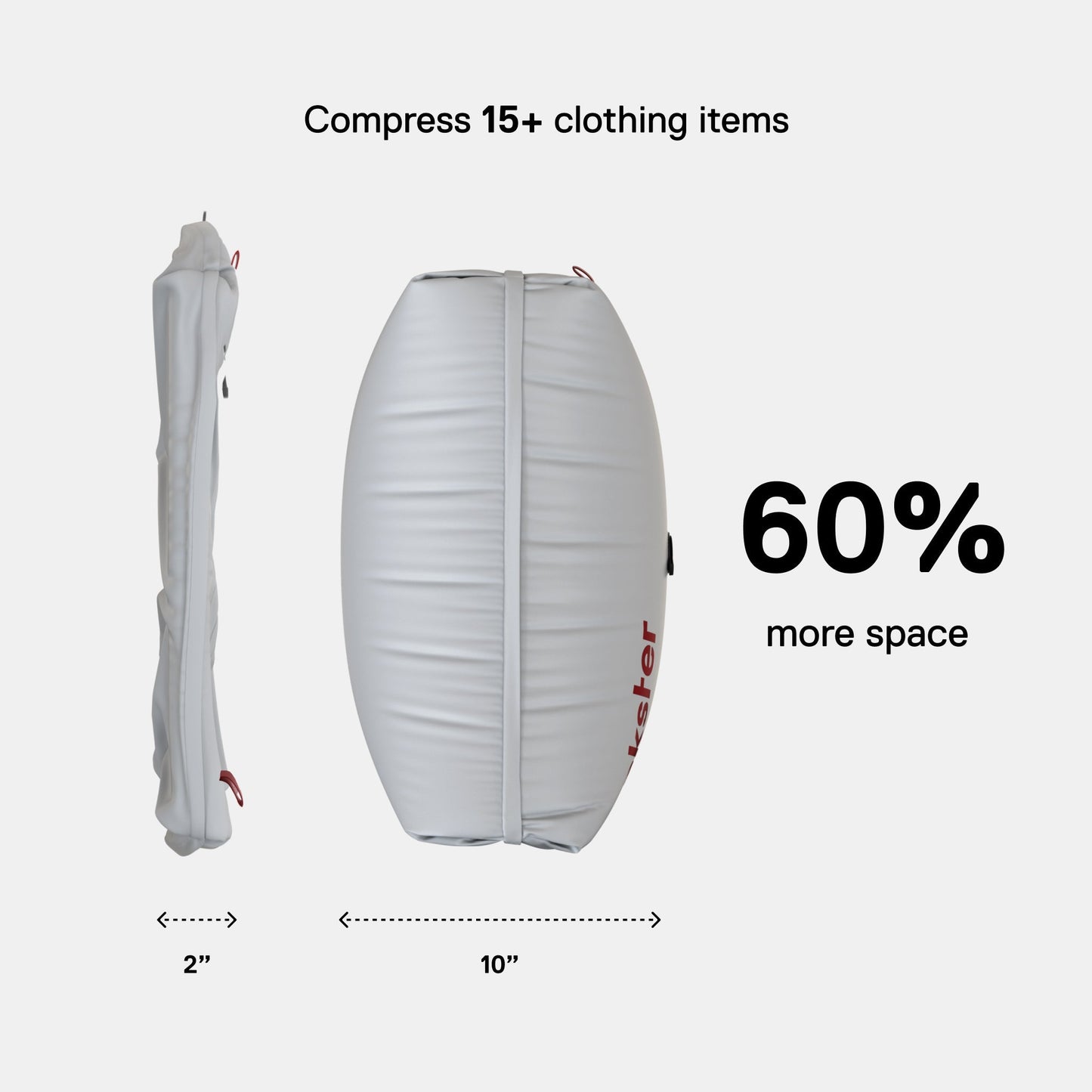 TravelPack™ Vacuum Bag Plus